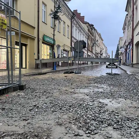 Przebudowa ul. Grunwaldzkiej w Rzeszowie [grudzień 2023] - fot 2
